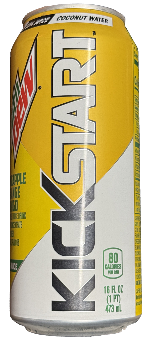 MtnDew KickStart Pineapple Orange Mango (4.2) 2025-10-09