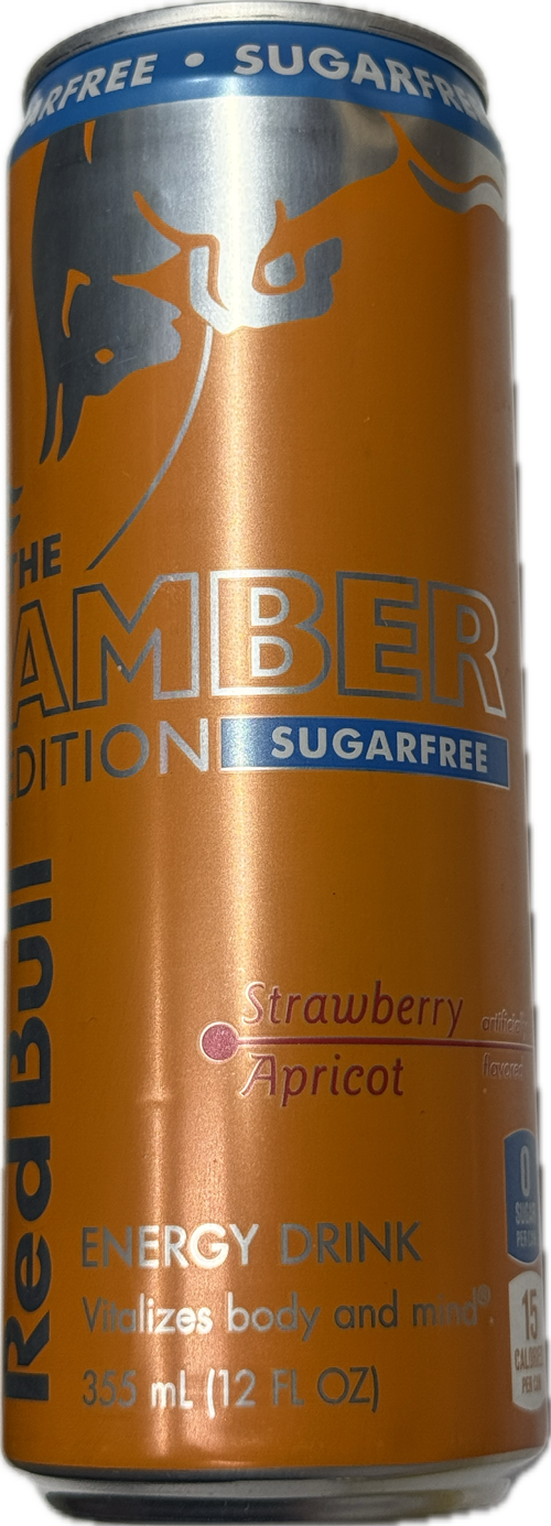 Red Bull Strawberry Apricot - The Amber Edition Sugar Free (4.6) 2025-09-29